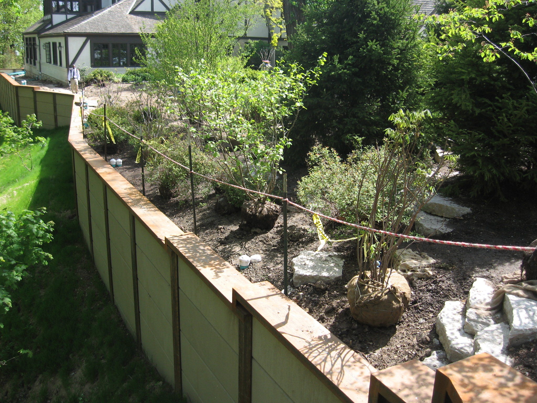Private Residence – Soldier Beam and Lagging Wall - Image 3